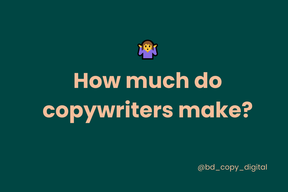 How much do copywriters make?